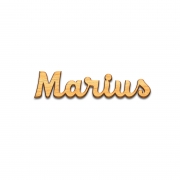  Decor nume Marius debitat laser